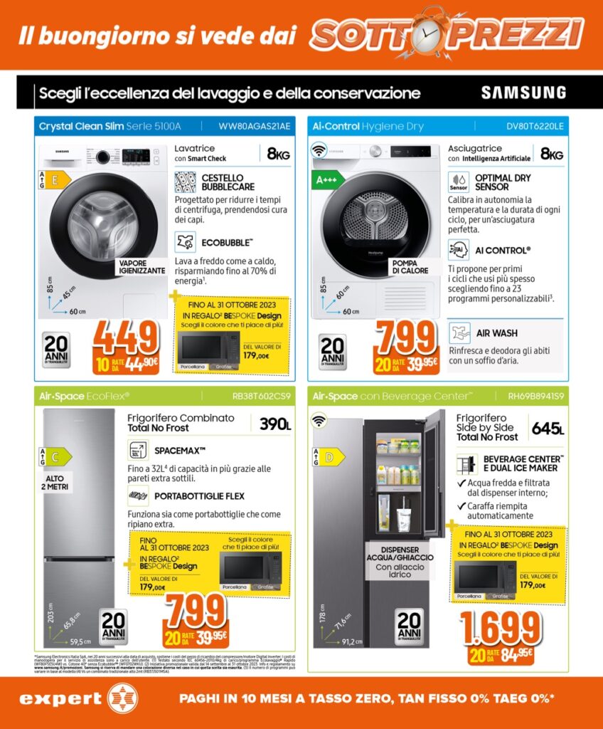 volantino Expert 12 ottobre 2023 pagina 22