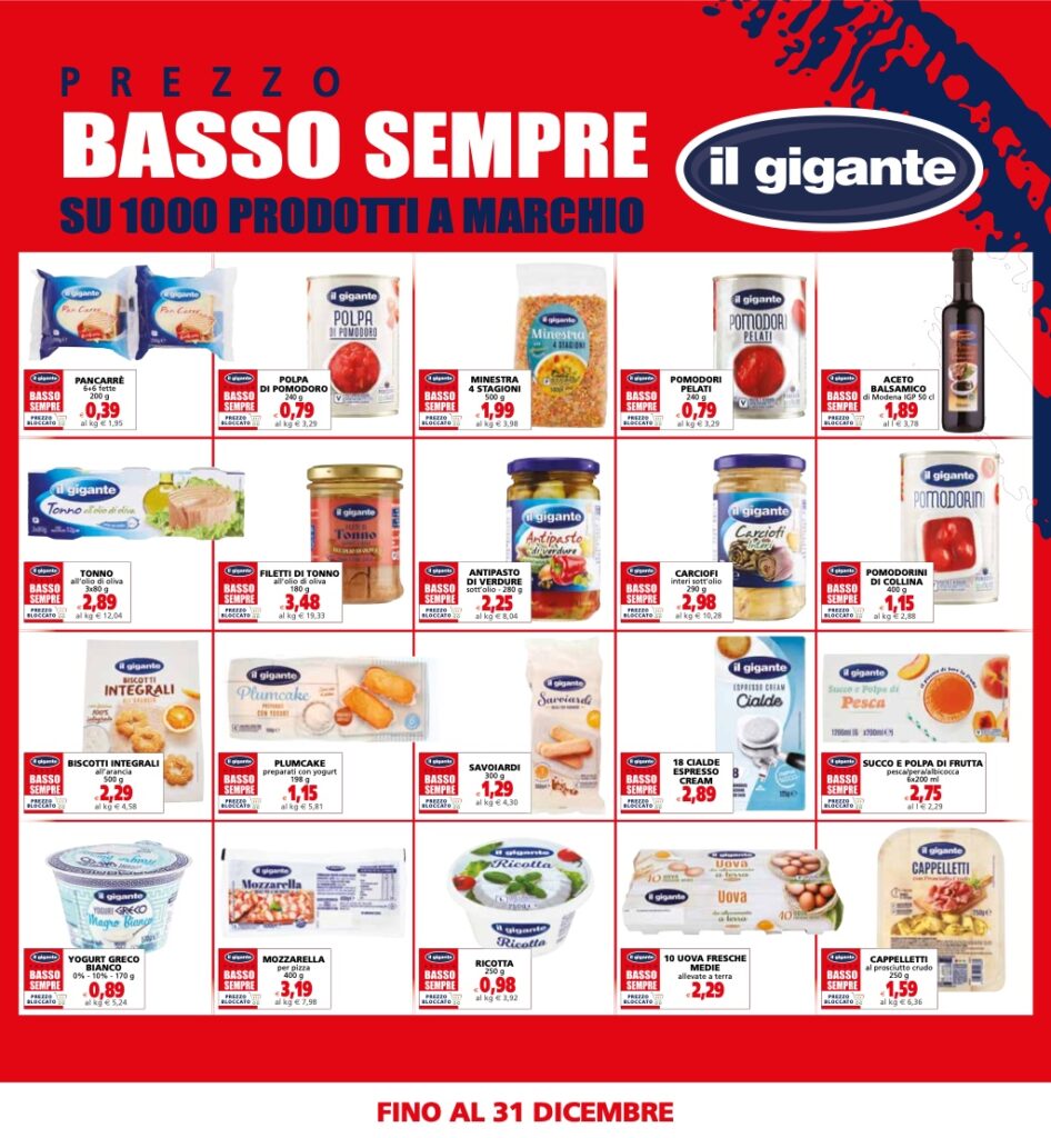 volantino Il Gigante sottocosto 30 ottobre 2023 pagina 15