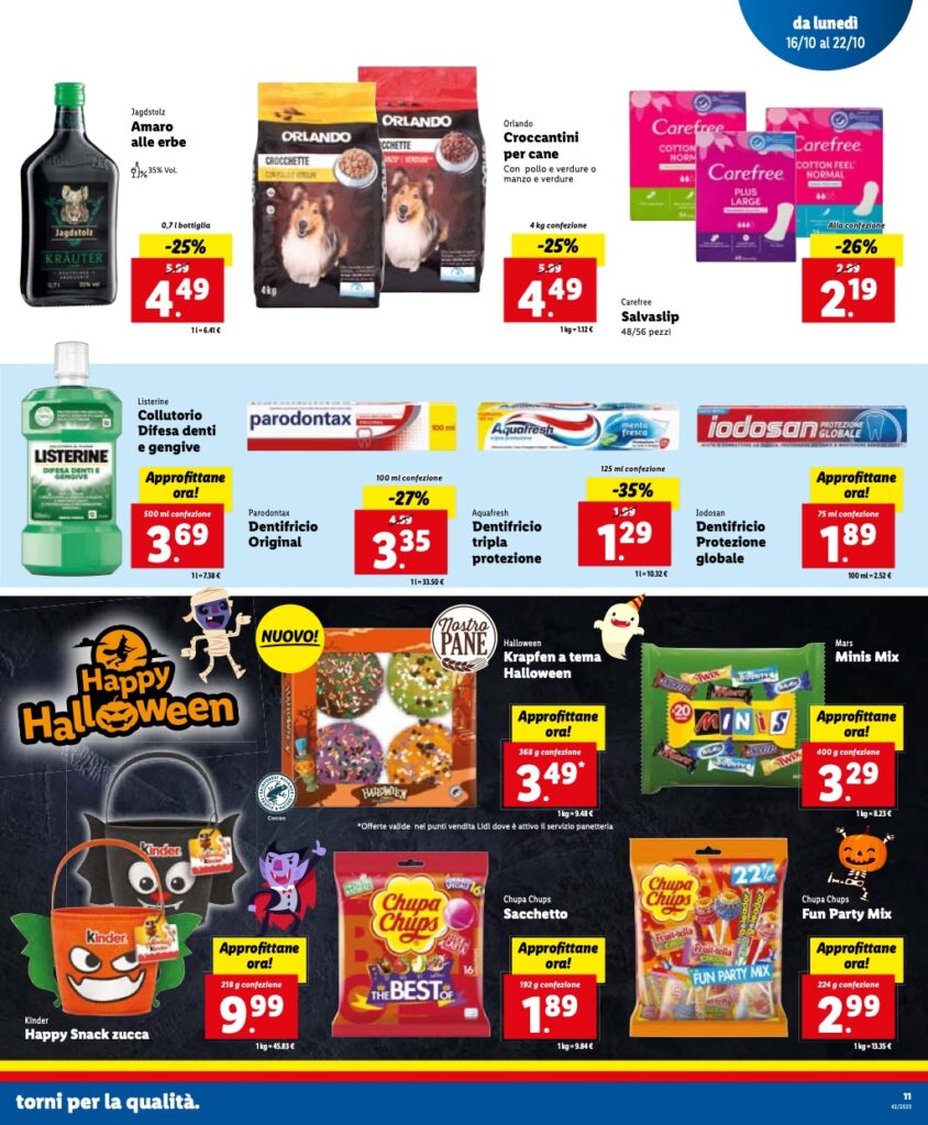 volantino Lidl 16 ottobre 2023 pagina 11