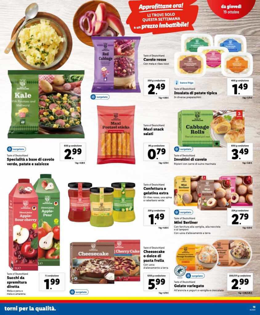 volantino Lidl 16 ottobre 2023 pagina 13