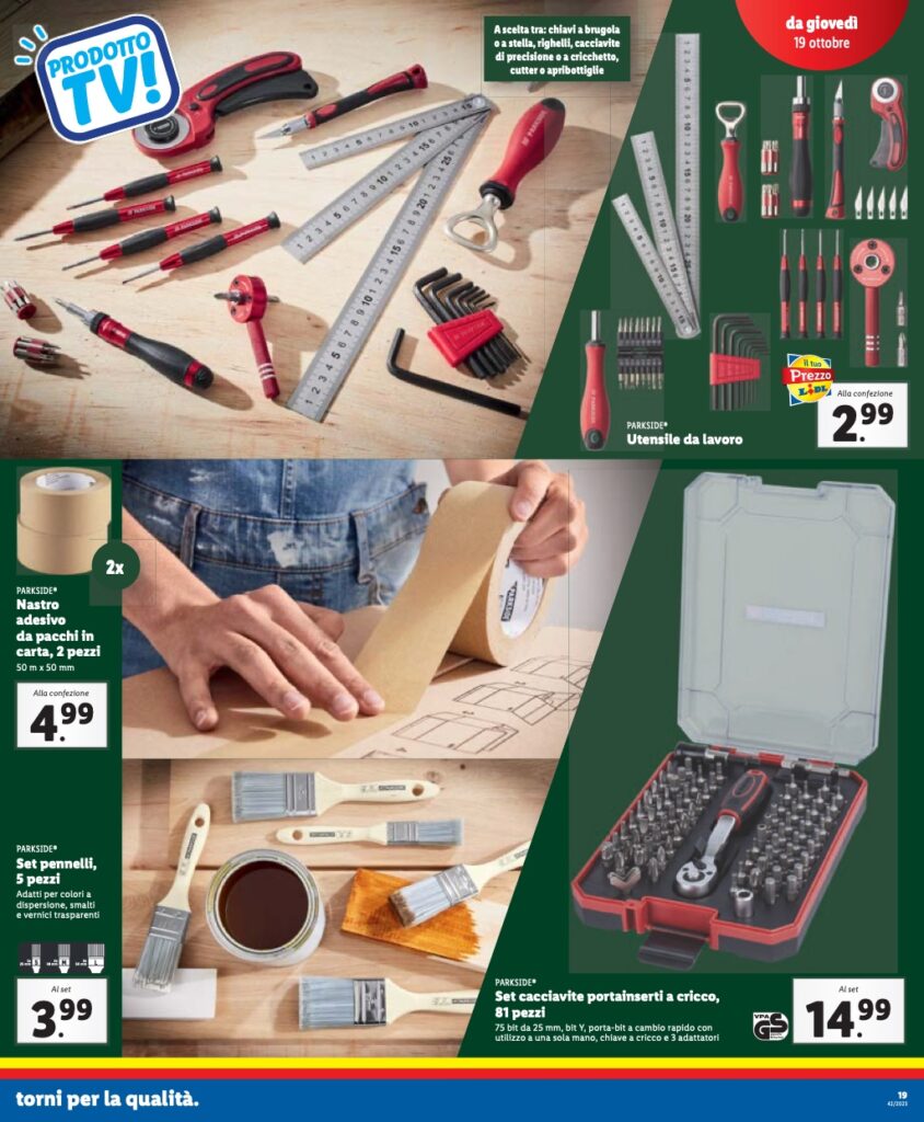 volantino Lidl 16 ottobre 2023 pagina 19