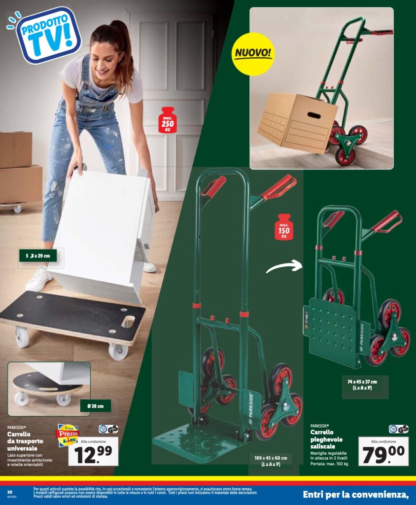 volantino Lidl 16 ottobre 2023 pagina 20