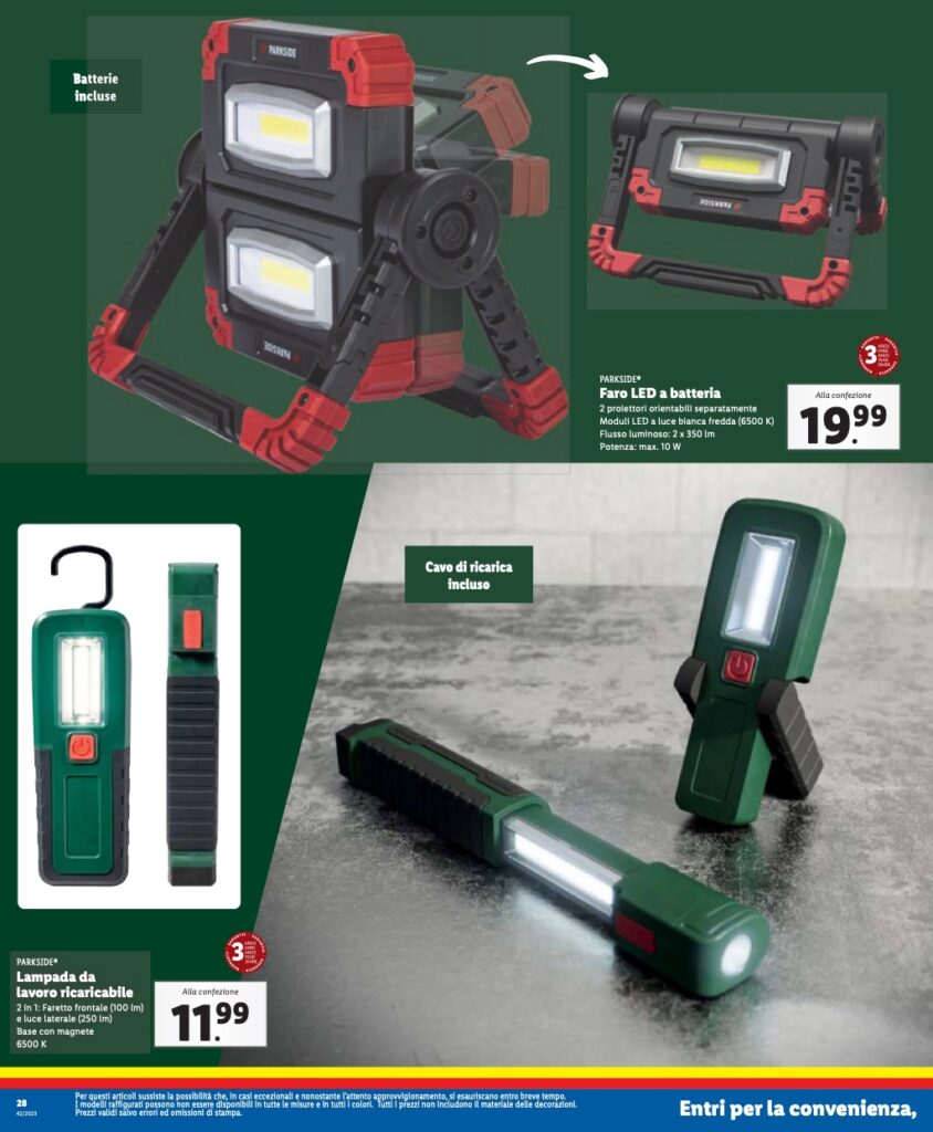 volantino Lidl 16 ottobre 2023 pagina 28