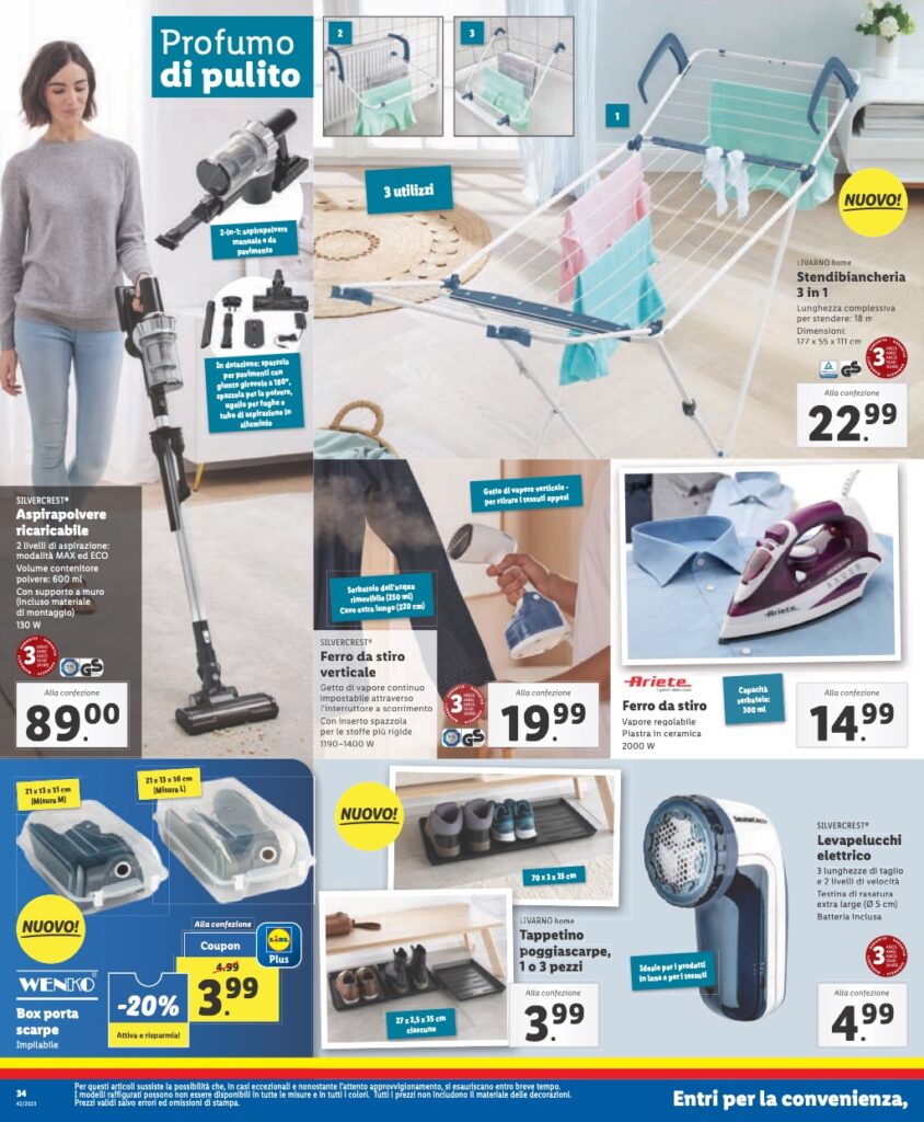 volantino Lidl 16 ottobre 2023 pagina 34