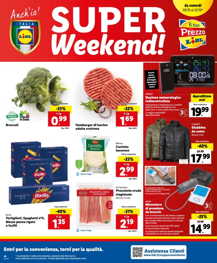 volantino Lidl 16 ottobre 2023 pagina 39