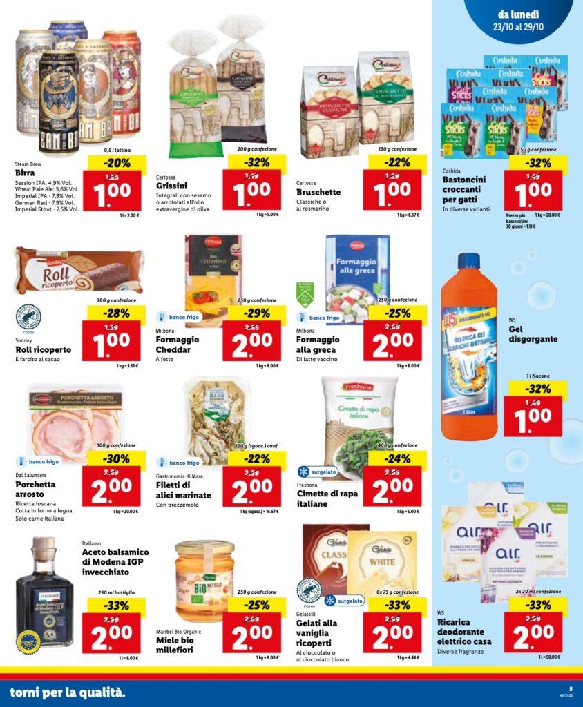 volantino Lidl 23 ottobre 2023 pagina 05