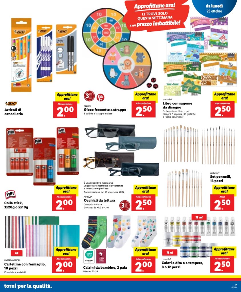 volantino Lidl 23 ottobre 2023 pagina 07