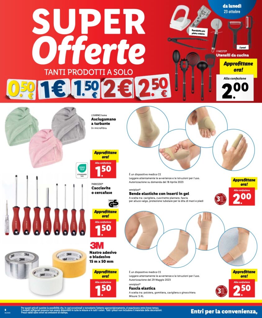 volantino Lidl 23 ottobre 2023 pagina 08