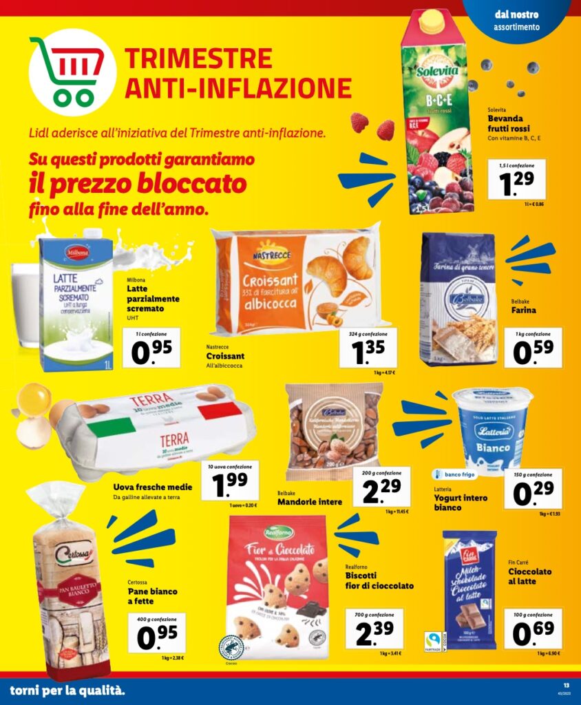 volantino Lidl 23 ottobre 2023 pagina 13
