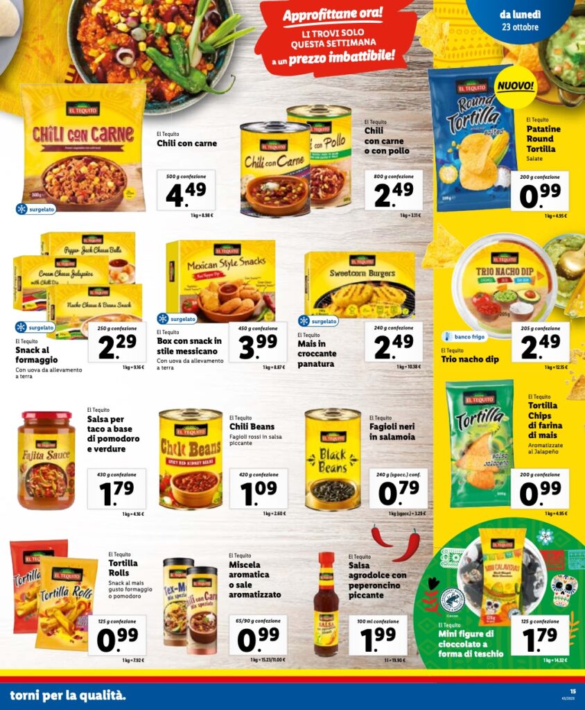 volantino Lidl 23 ottobre 2023 pagina 15