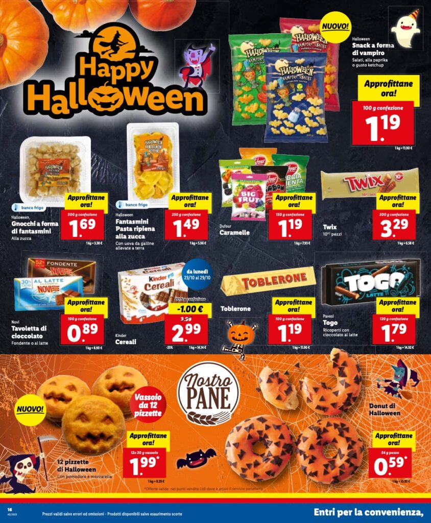 volantino Lidl 23 ottobre 2023 pagina 16