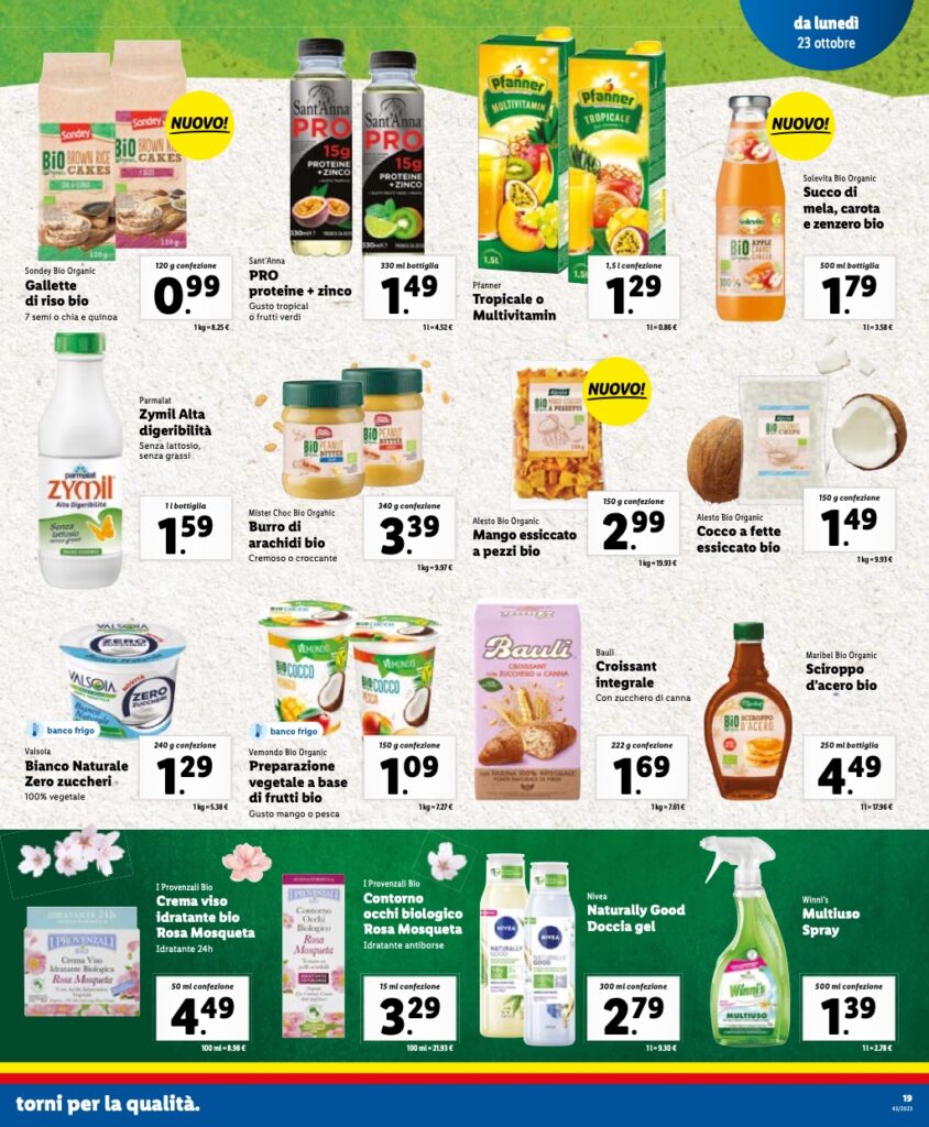 volantino Lidl 23 ottobre 2023 pagina 19