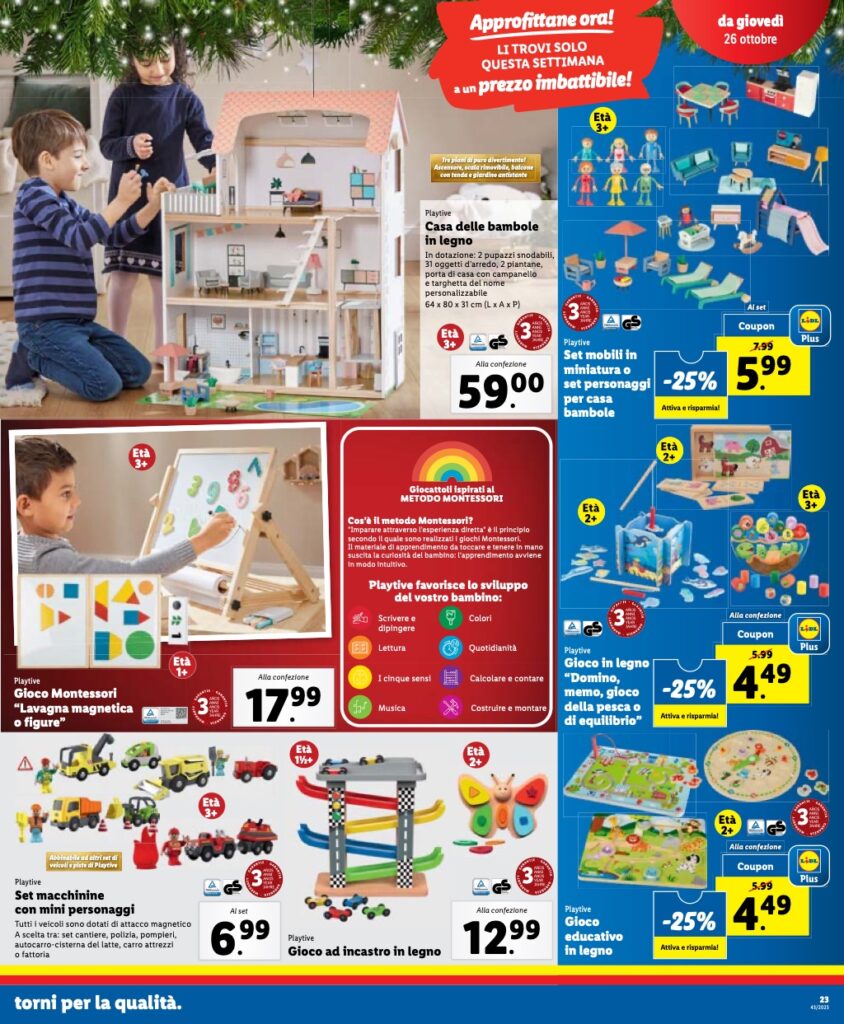volantino Lidl 23 ottobre 2023 pagina 23