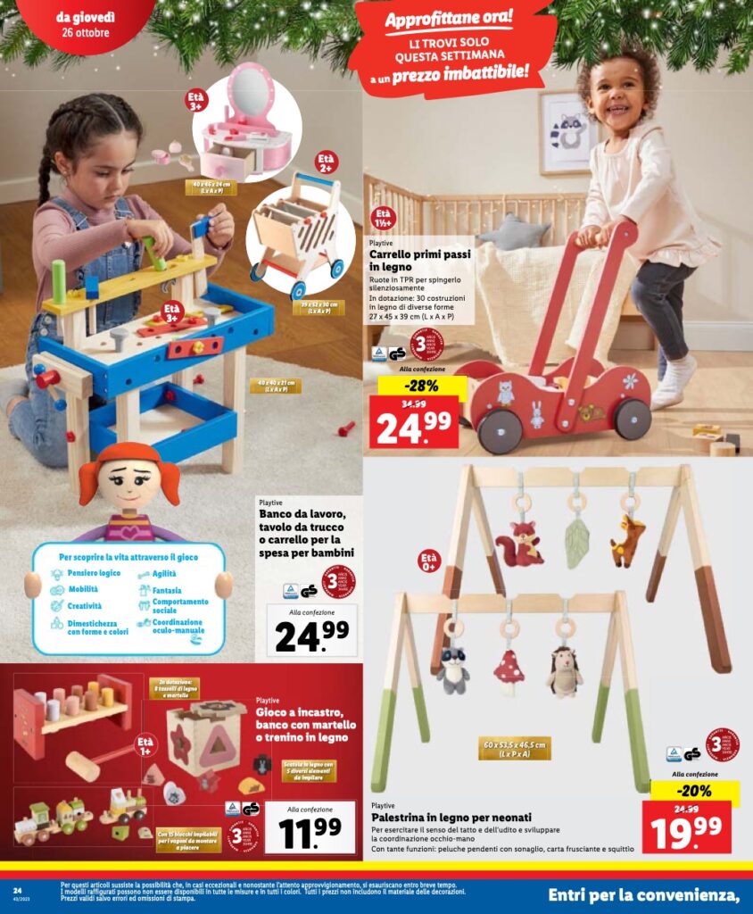 volantino Lidl 23 ottobre 2023 pagina 24