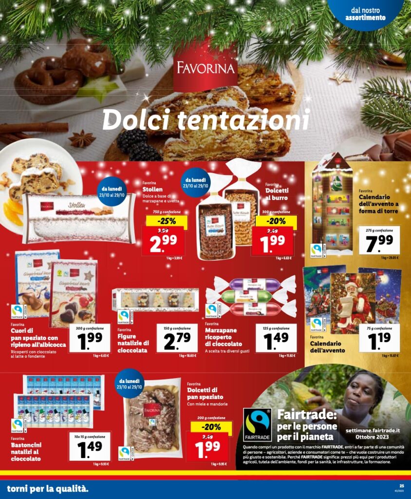 volantino Lidl 23 ottobre 2023 pagina 25