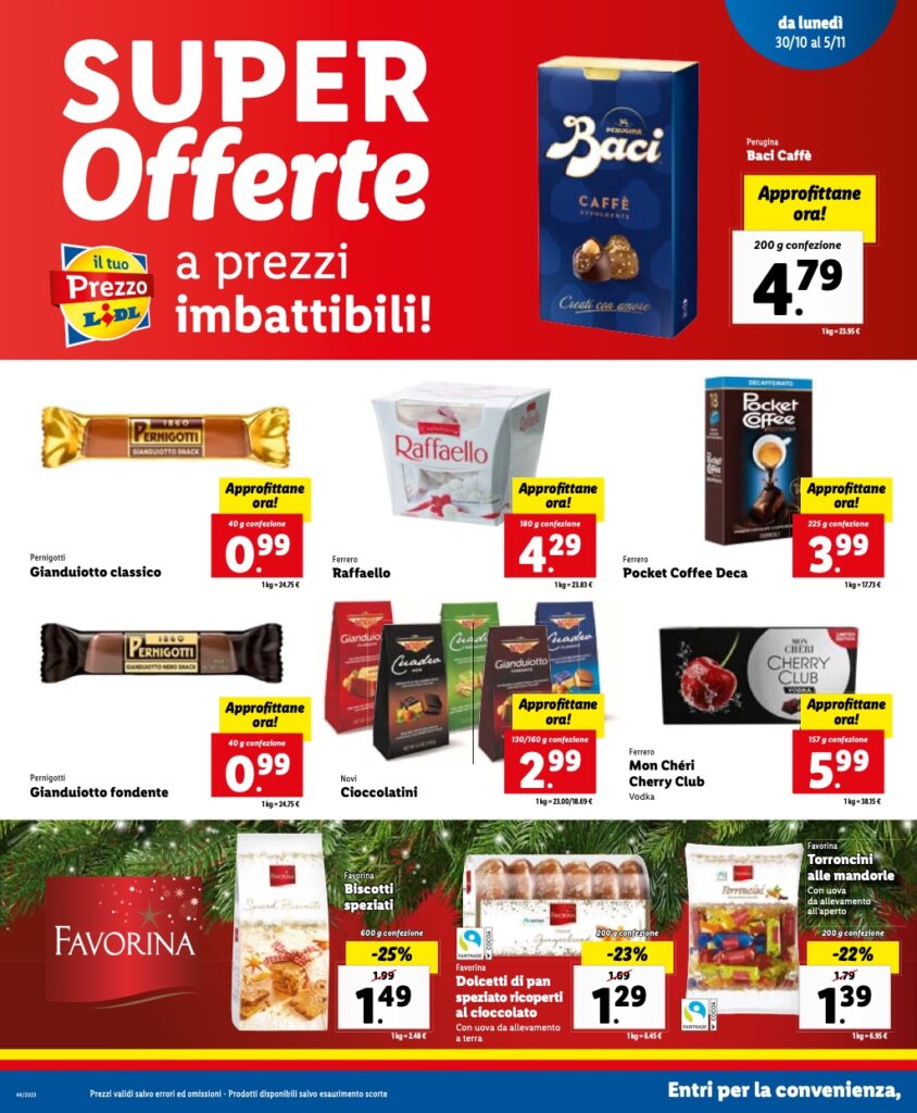 volantino Lidl 30 ottobre 2023 pagina 14