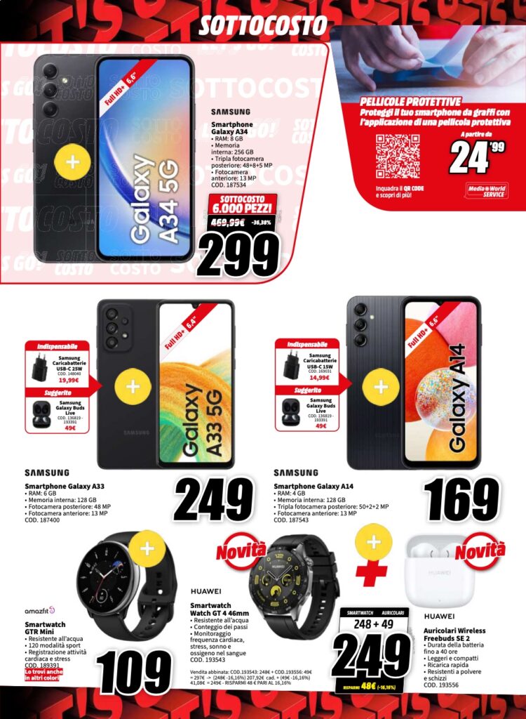 volantino MediaWorld sottocosto 6 ottobre 2023 pagina 03