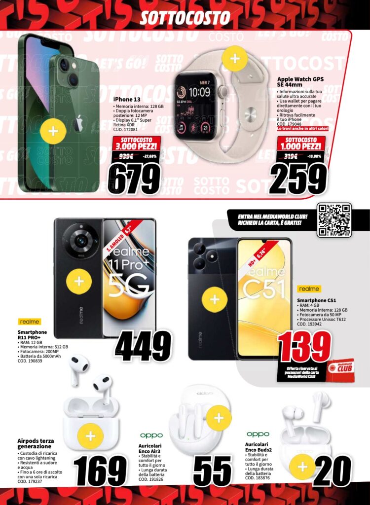 volantino MediaWorld sottocosto 6 ottobre 2023 pagina 04