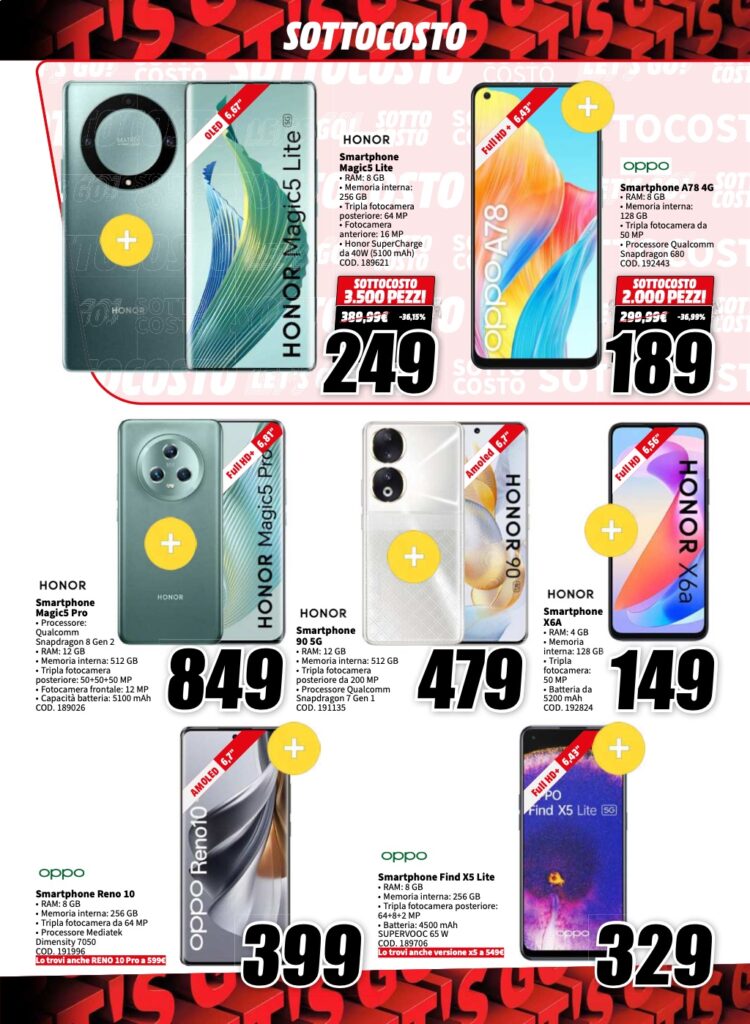 volantino MediaWorld sottocosto 6 ottobre 2023 pagina 05