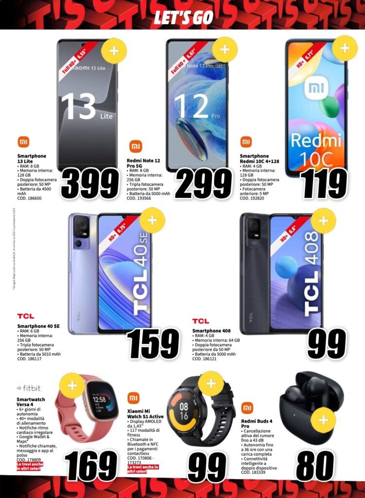 volantino MediaWorld sottocosto 6 ottobre 2023 pagina 07