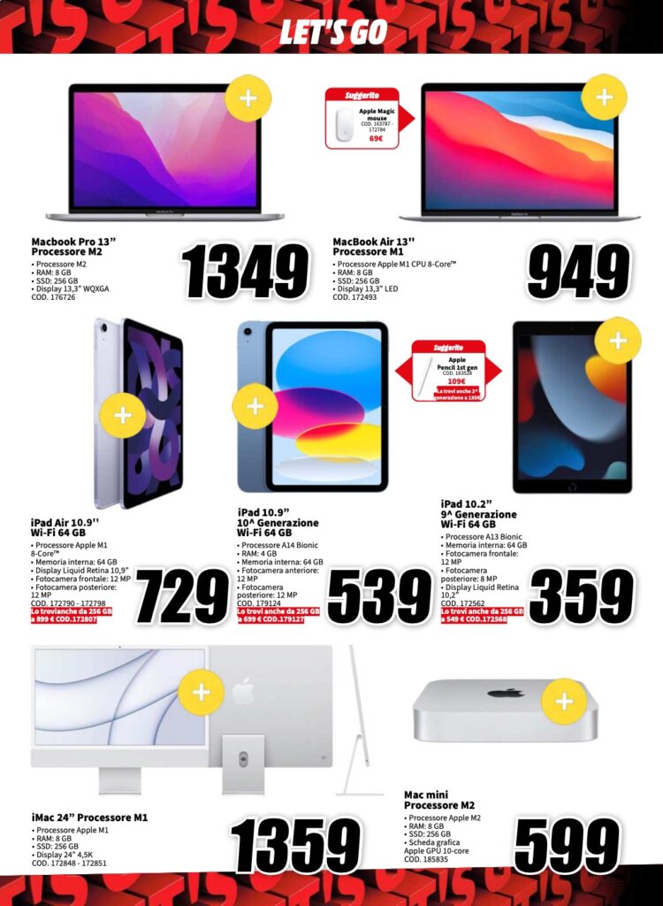 volantino MediaWorld sottocosto 6 ottobre 2023 pagina 12
