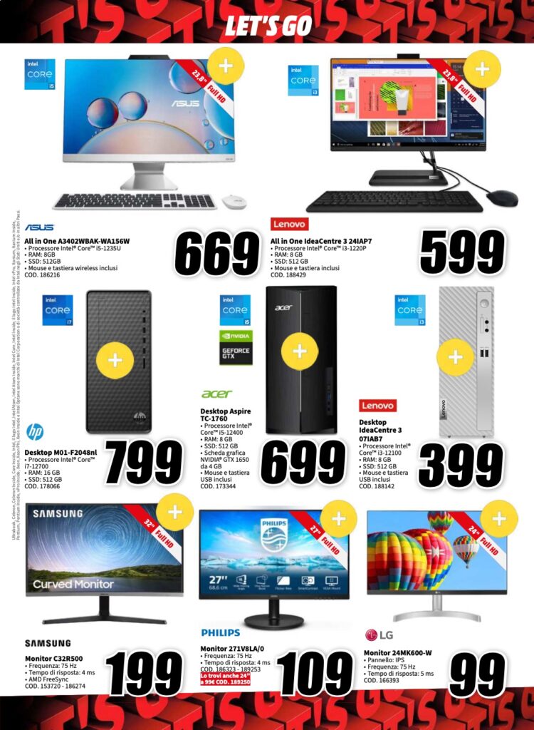 volantino MediaWorld sottocosto 6 ottobre 2023 pagina 13