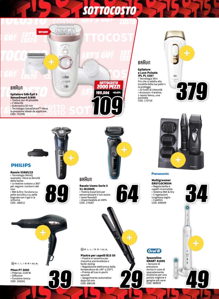 volantino MediaWorld sottocosto 6 ottobre 2023 pagina 35
