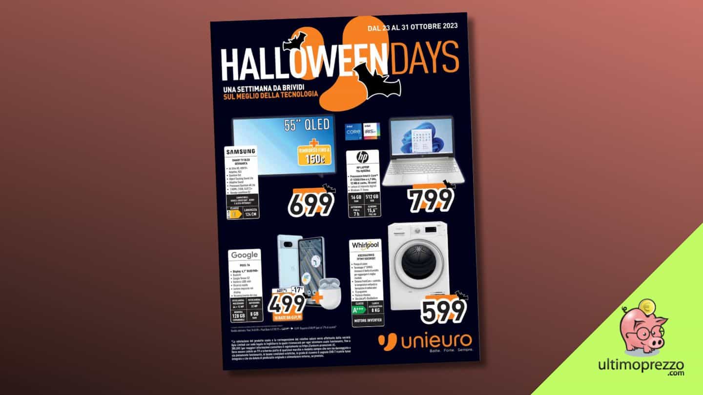 volantino unieuro halloween 2023