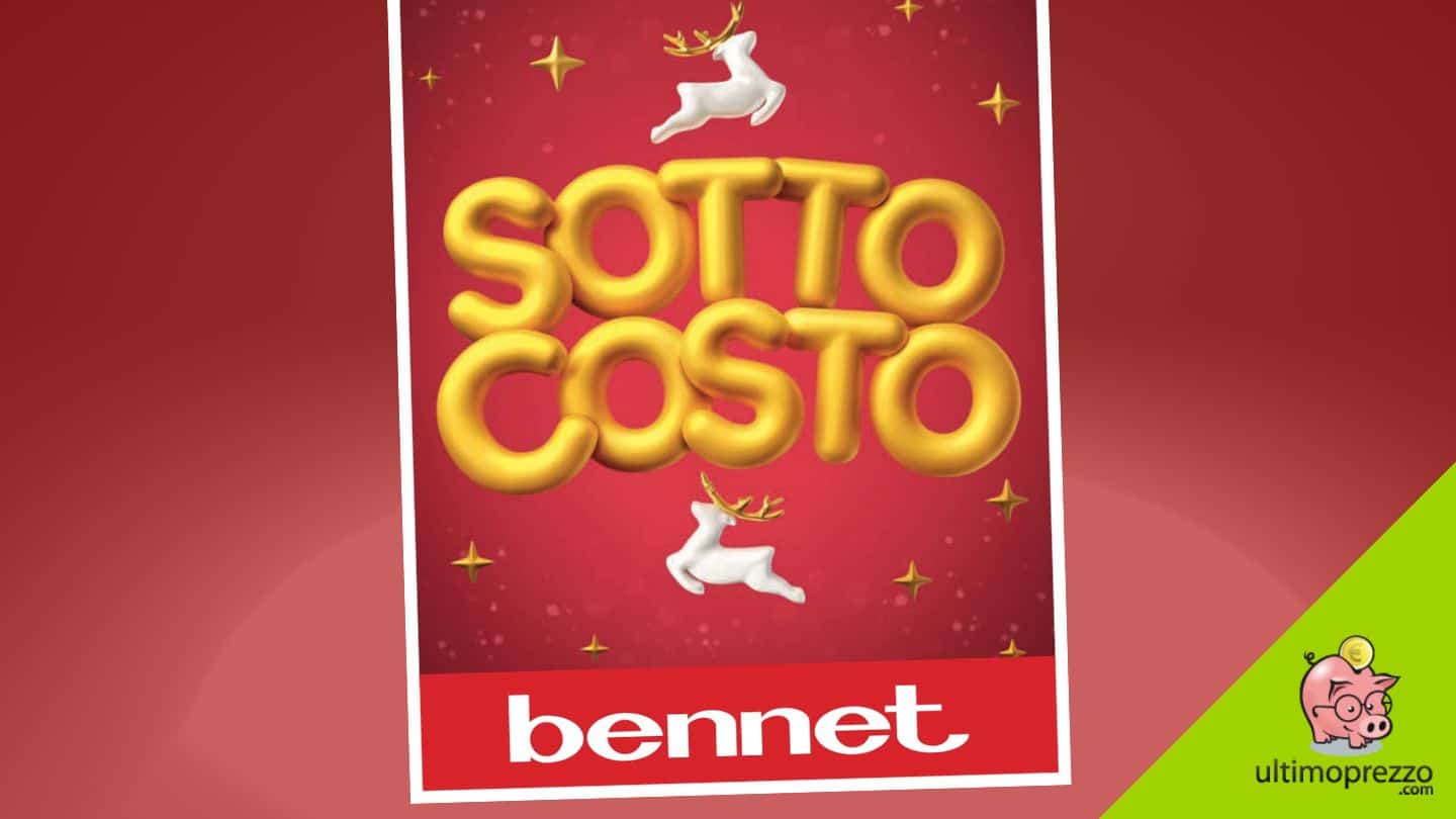 Bennet sottocosto fino al 9 dicembre 2023, tris di offerte hi-tech nel volantino