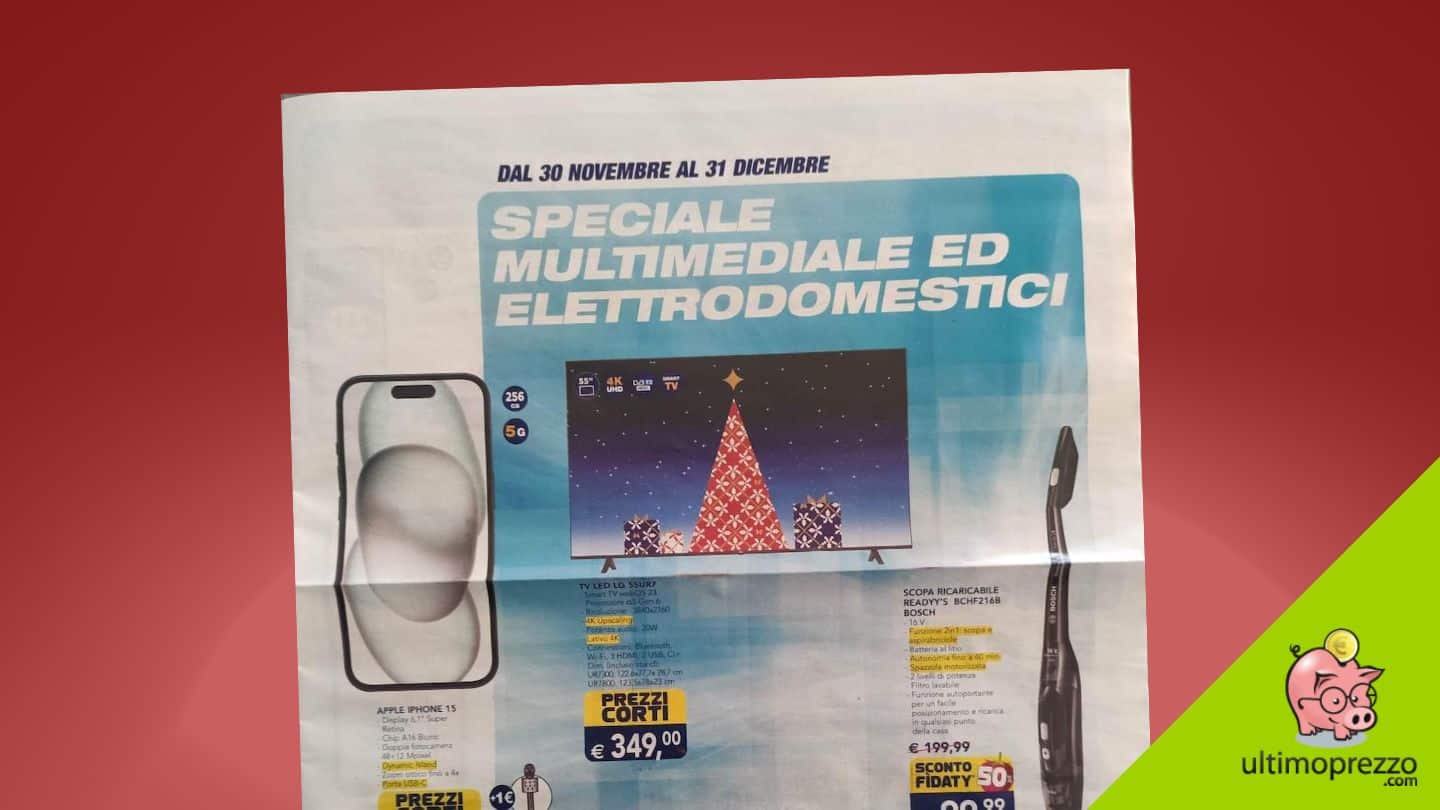 Speciale multimediale Esselunga, in anteprima le offerte hi-tech di Natale 2023