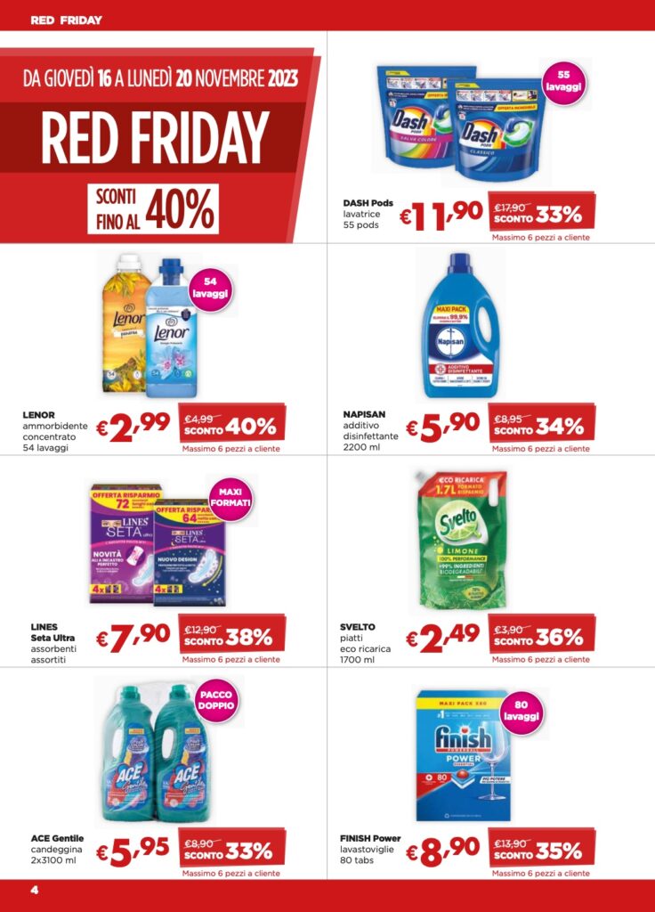 volantino Acqua e Sapone 9 novembre 2023 pagina 04