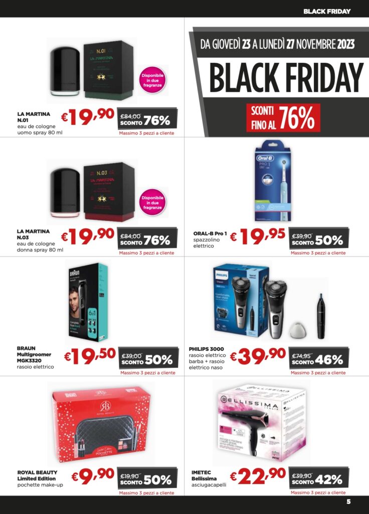 volantino Acqua e Sapone 9 novembre 2023 pagina 05