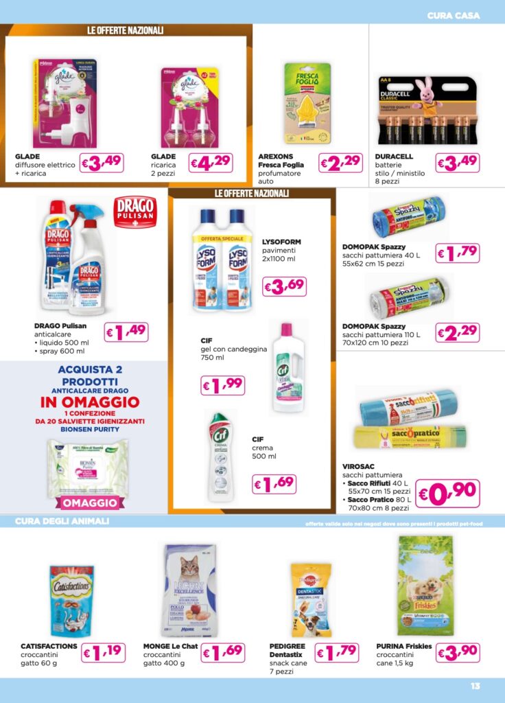volantino Acqua e Sapone 9 novembre 2023 pagina 13