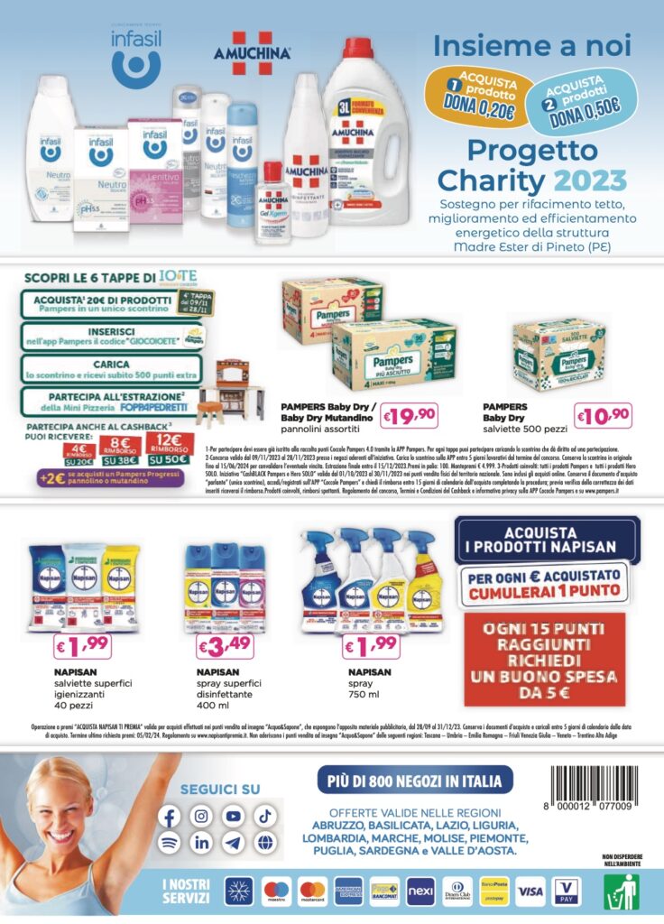 volantino Acqua e Sapone 9 novembre 2023 pagina 16