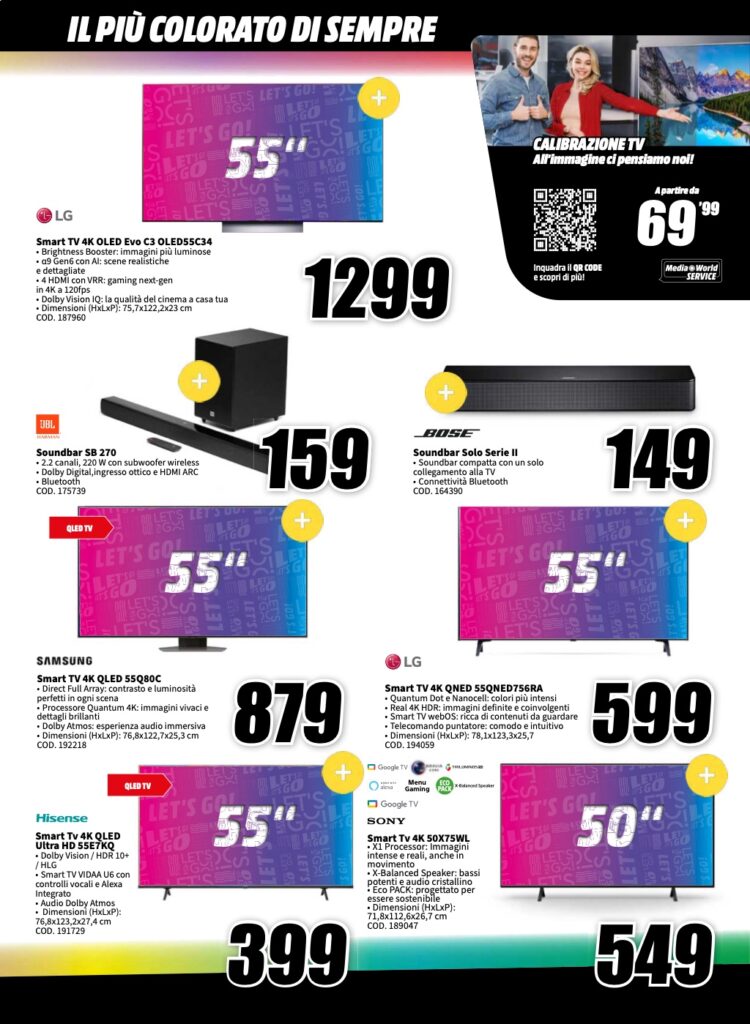 volantino Black Friday MediaWorld 13 novembre 2023 pagina 13