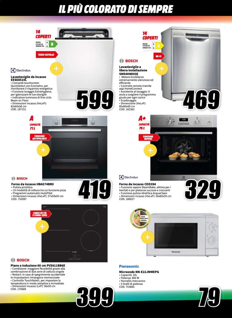 volantino Black Friday MediaWorld 13 novembre 2023 pagina 17