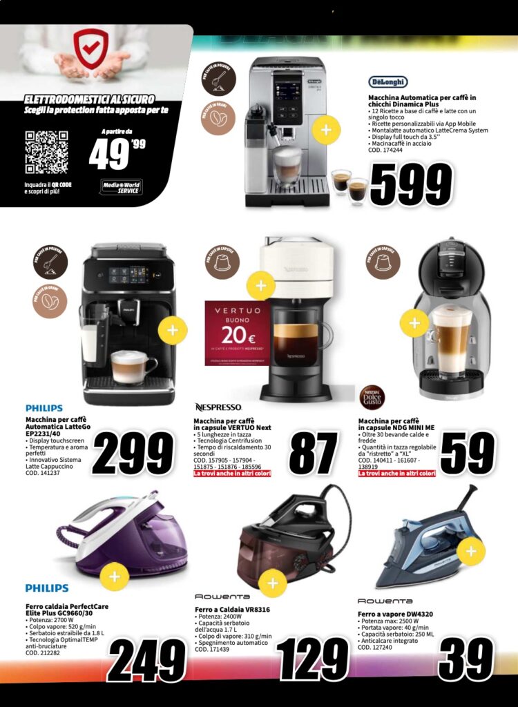 volantino Black Friday MediaWorld 13 novembre 2023 pagina 22