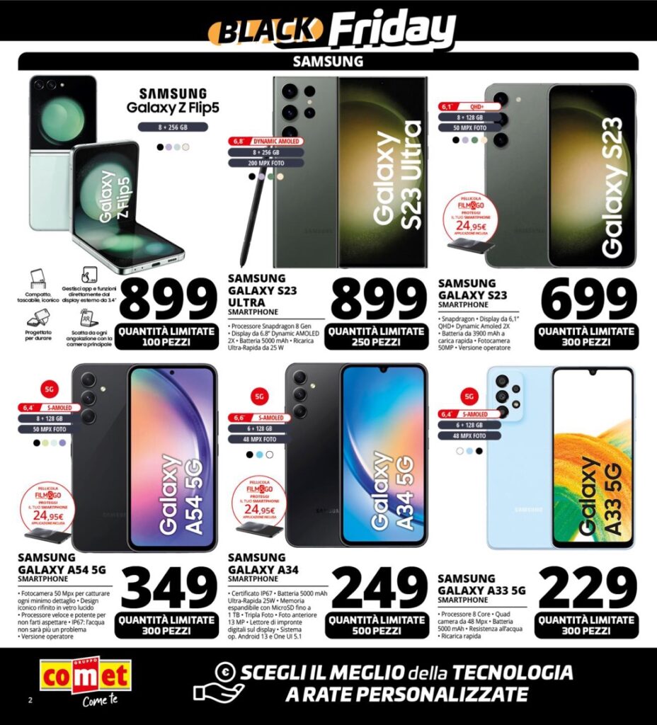 volantino Comet Black Friday 23 novembre 2023 v2 pagina 02