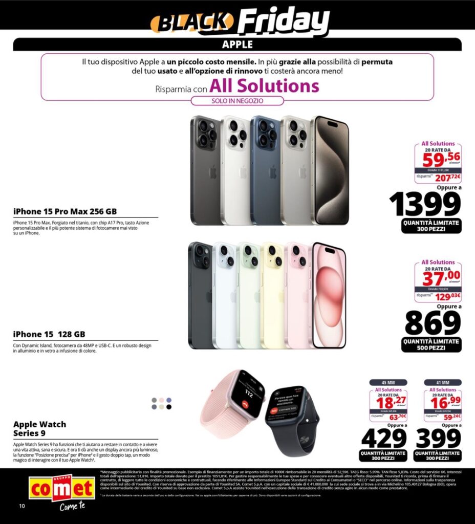 volantino Comet Black Friday 23 novembre 2023 v2 pagina 10
