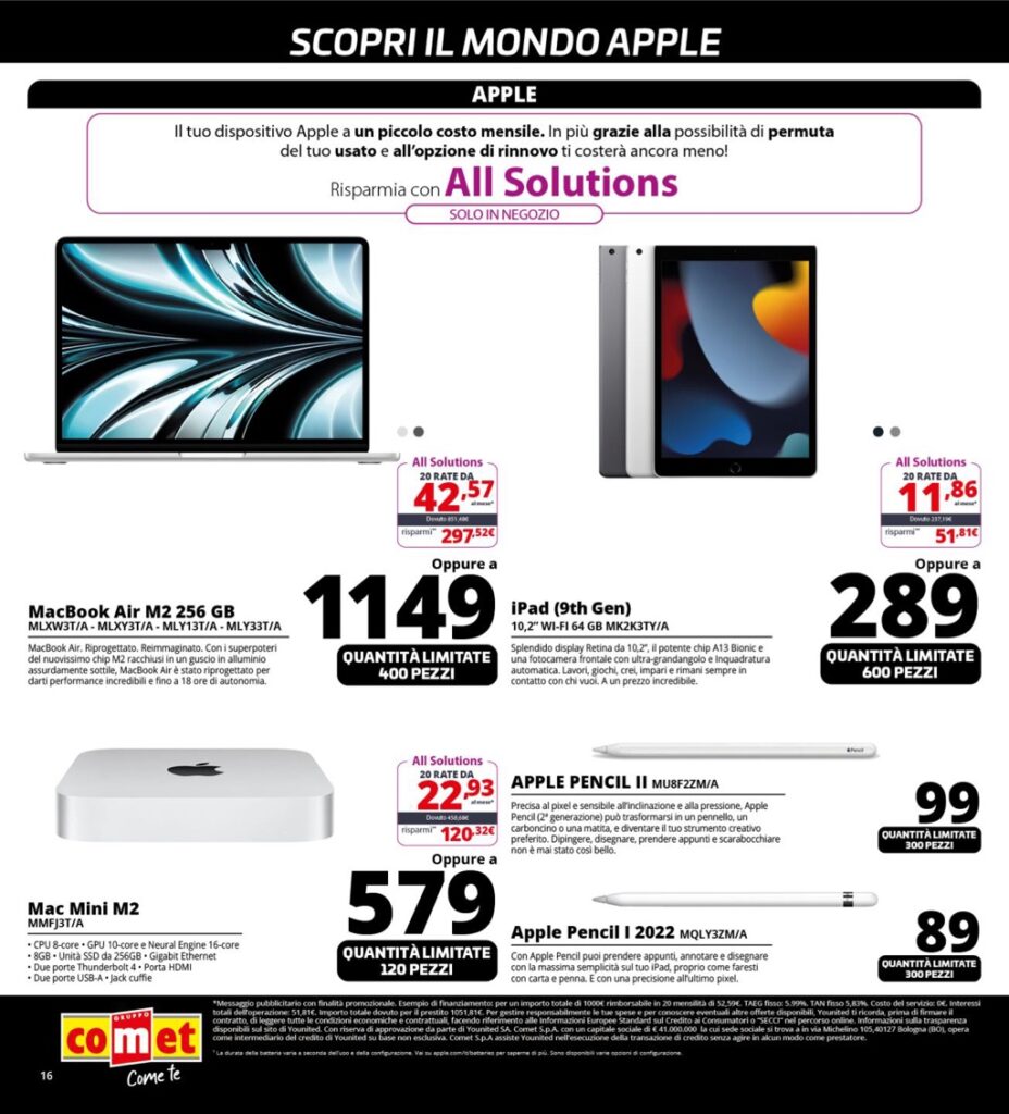 volantino Comet Black Friday 23 novembre 2023 v2 pagina 16