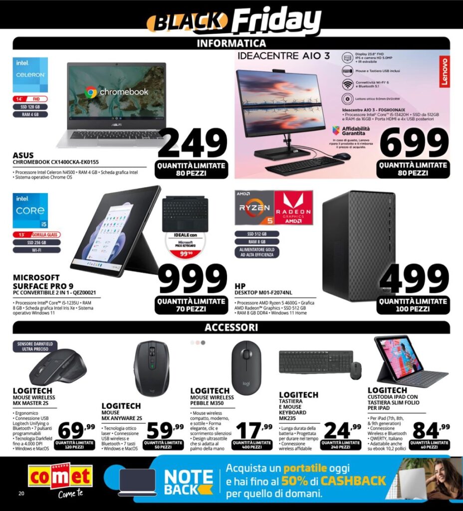 volantino Comet Black Friday 23 novembre 2023 v2 pagina 20