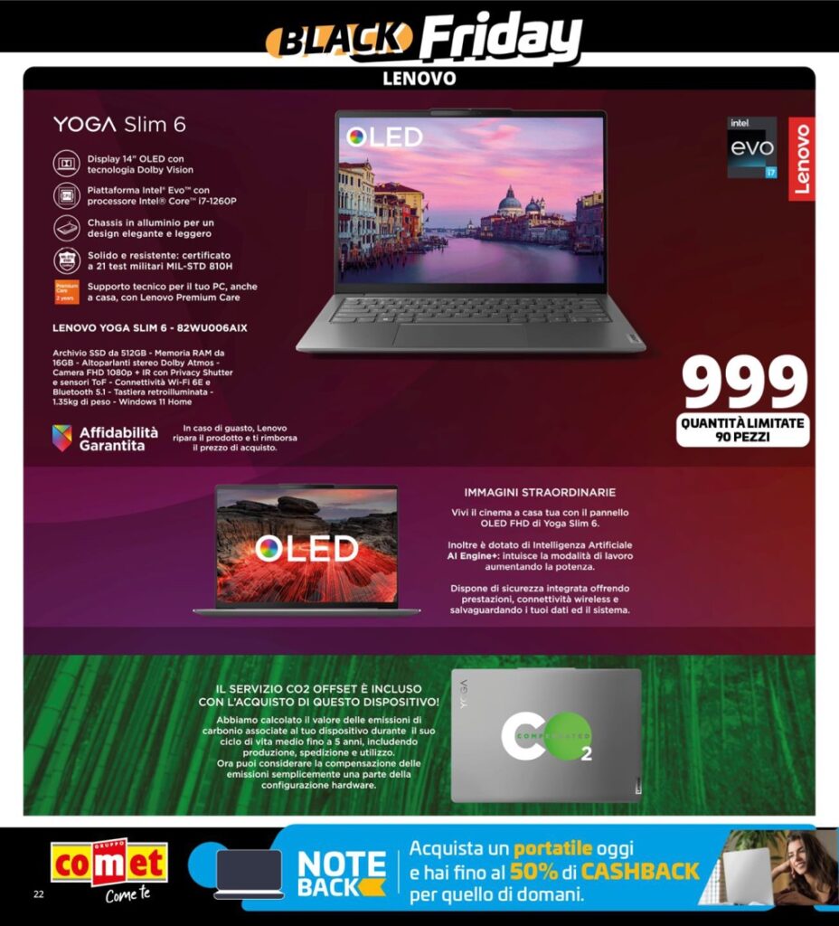 volantino Comet Black Friday 23 novembre 2023 v2 pagina 22