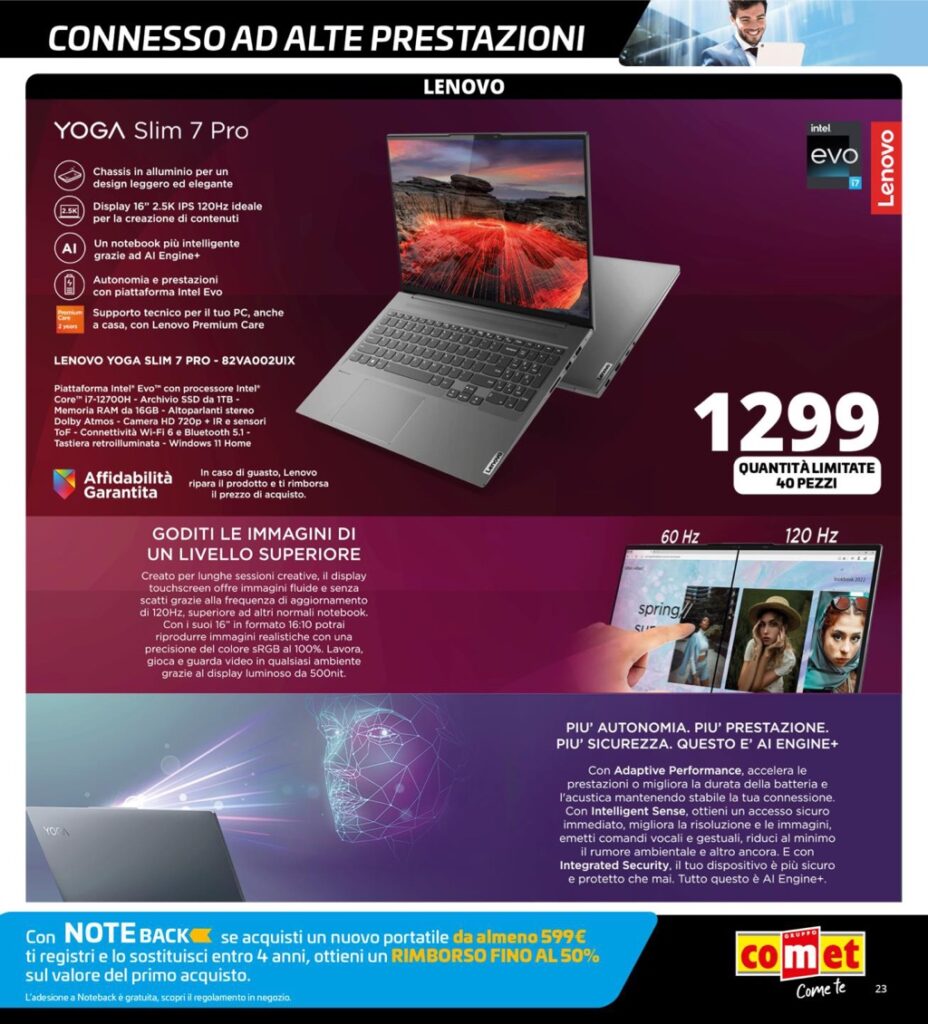 volantino Comet Black Friday 23 novembre 2023 v2 pagina 23