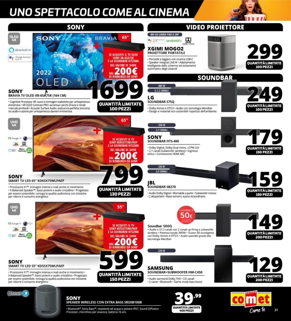 volantino Comet Black Friday 23 novembre 2023 v2 pagina 31