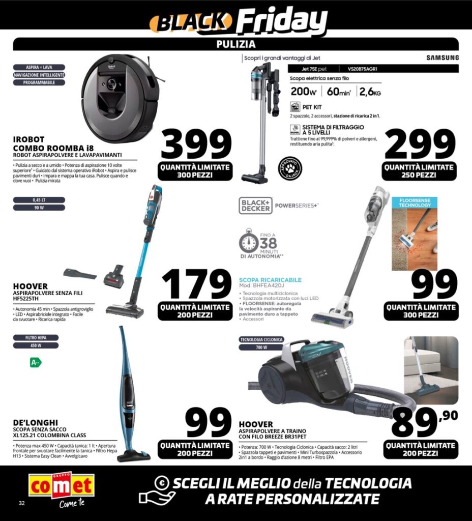volantino Comet Black Friday 23 novembre 2023 v2 pagina 32