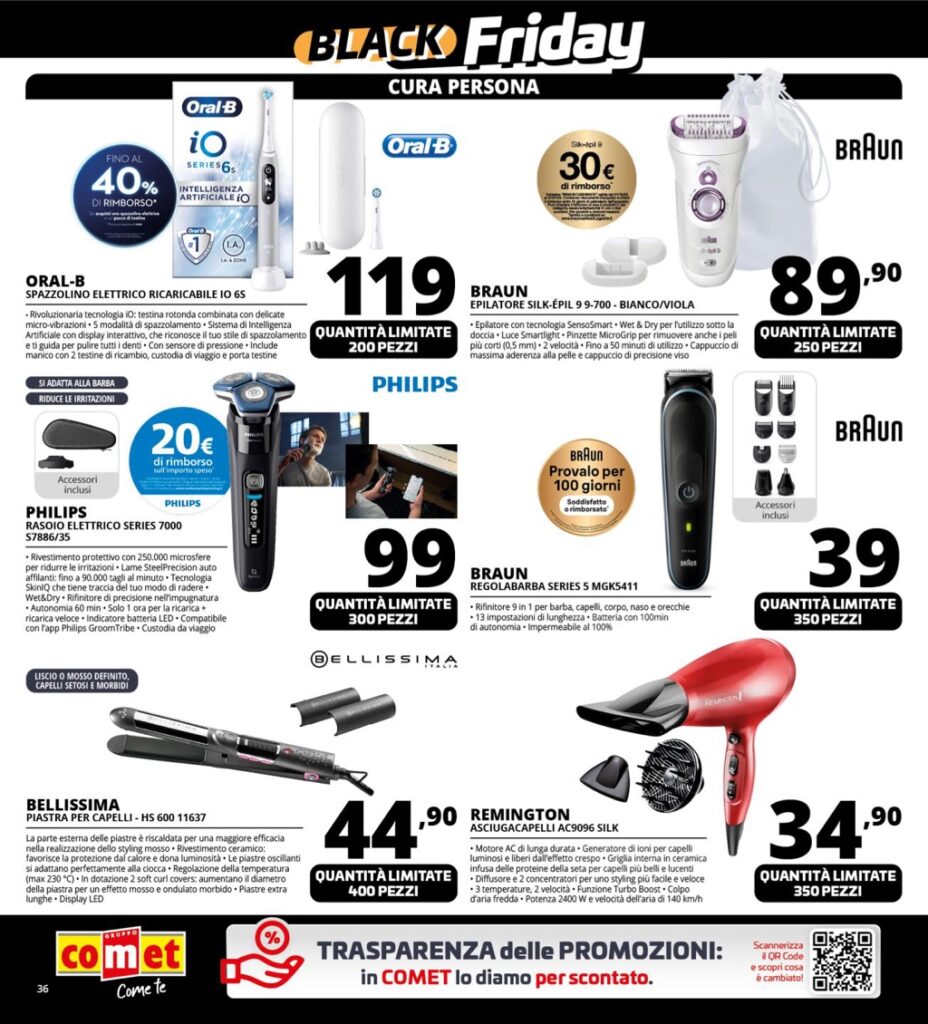 volantino Comet Black Friday 23 novembre 2023 v2 pagina 36