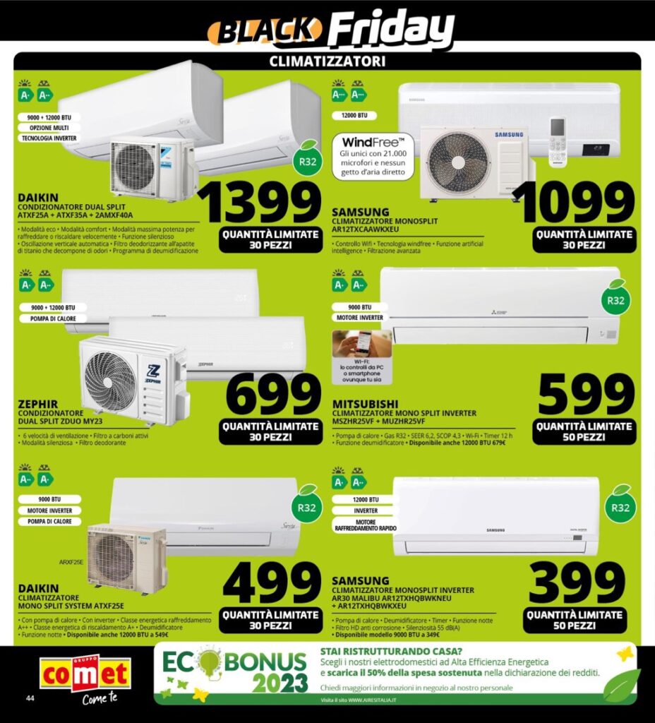 volantino Comet Black Friday 23 novembre 2023 v2 pagina 44