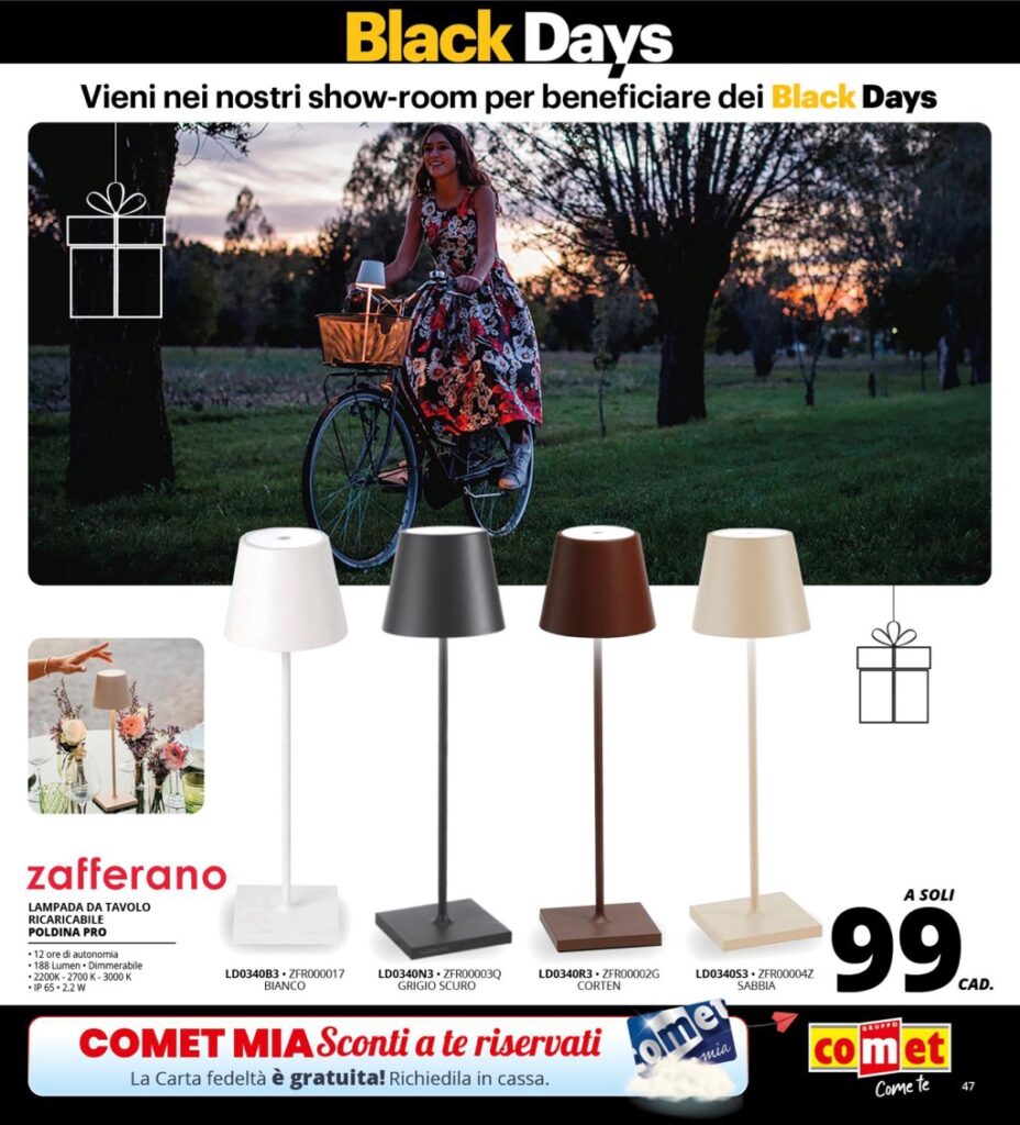 volantino Comet Black Friday 23 novembre 2023 v2 pagina 47
