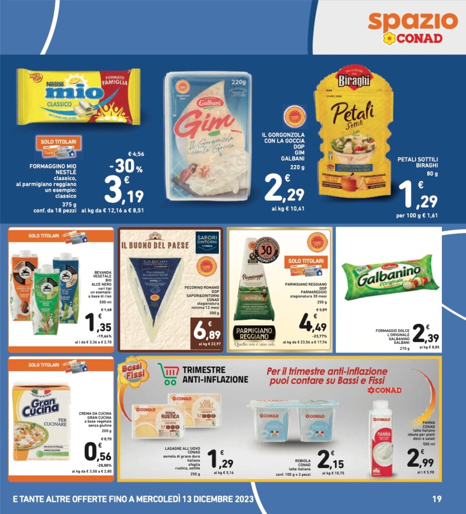 volantino Conad 1 dicembre 2023 pagina 19