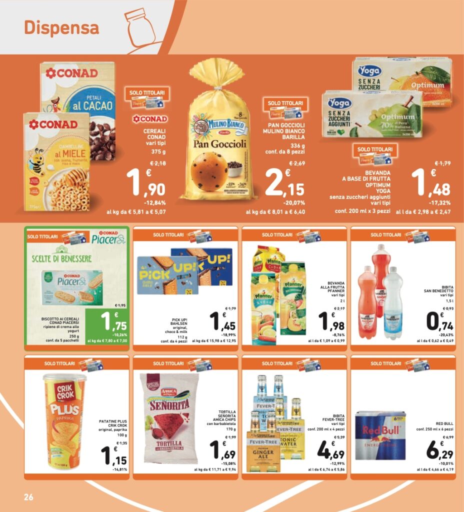 volantino Conad 1 dicembre 2023 pagina 26